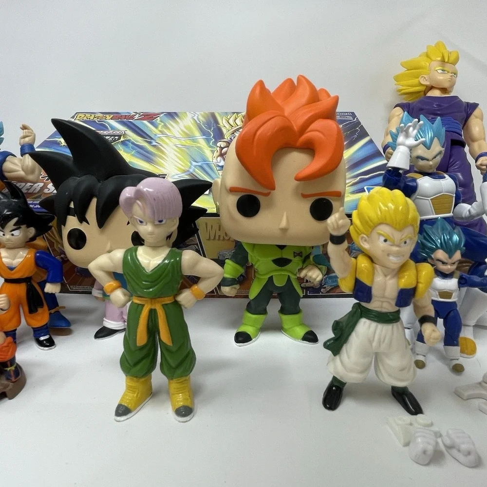 Dragon‎ Ball Z Bandai Funko Pop Various Action Figures Lot 14